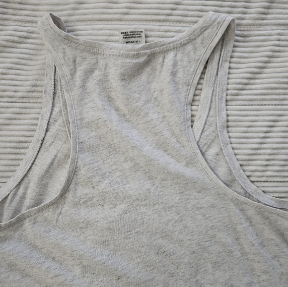 Victoria's Secret PINK Gray Tank Top with Red,white,& Blue Sequins Pink - Picture 7 of 7